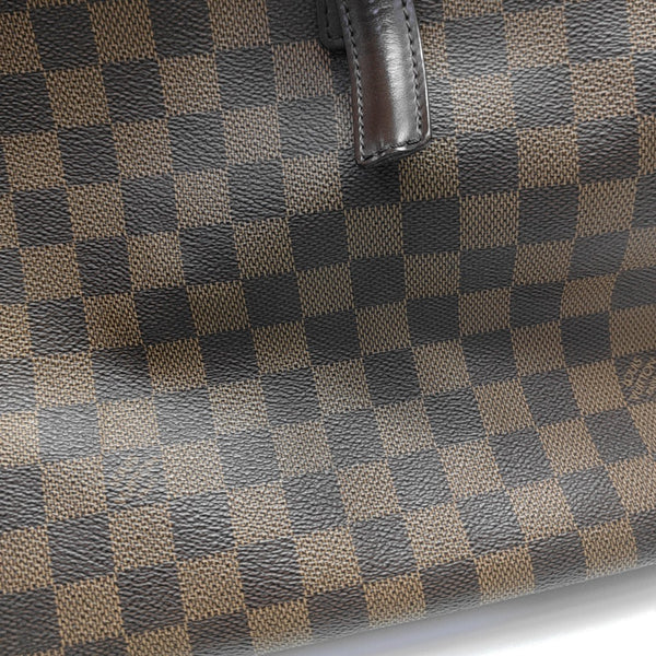 CHELSEA Damier Ebene Coated Canvas Brown
