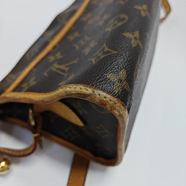 POPINCOURT Monogram Coated Canvas Brown