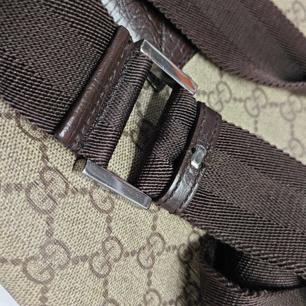 Monogram Coated Canvas Tote Bag Black