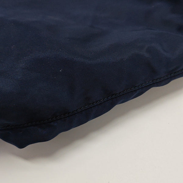 Nylon Tote Bag Blue