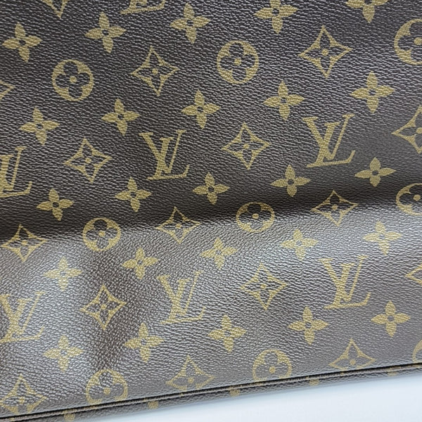 NEVERFULL GM Monogram Coated Canvas Brown