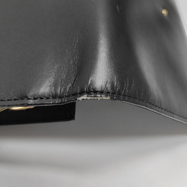 LOUISE GM Calfskin Black