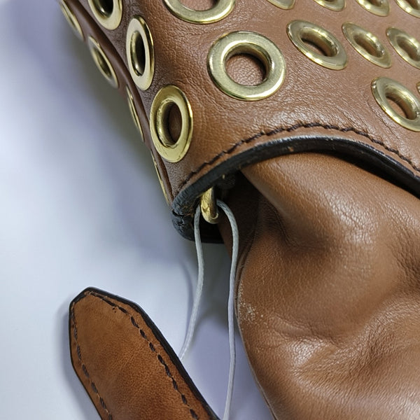 Crush Calfskin Brown