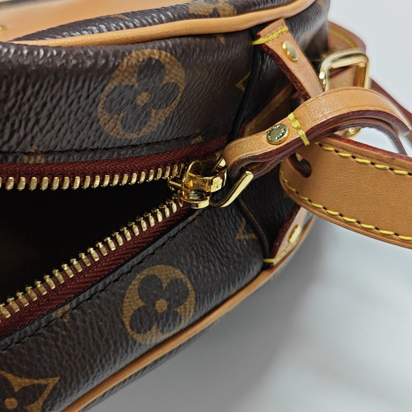 BOITE CHAPEAU MM Monogram Coated Canvas Brown