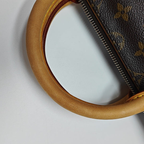POPINCOURT Monogram Coated Canvas Brown