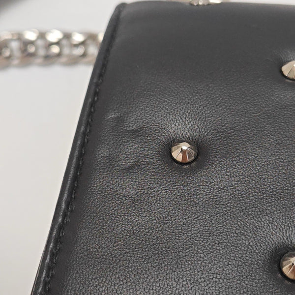 Lambskin Shoulder Bag Black