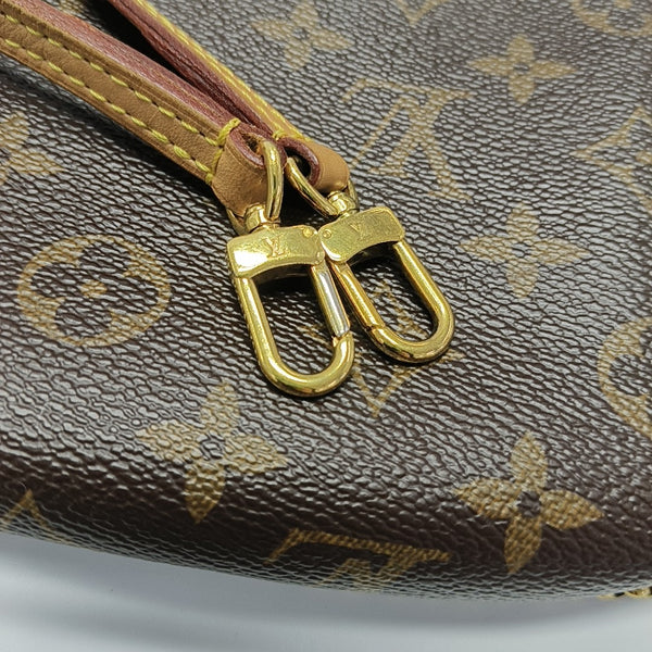 PALLAS BB Monogram Coated Canvas Brown