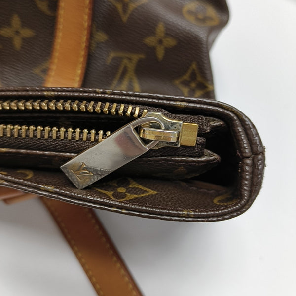 PIANO PM Monogram Coated Canvas Brown
