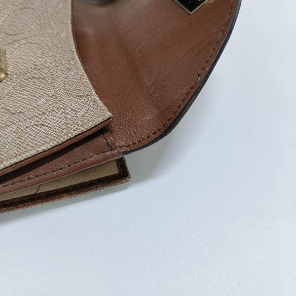 Gancio Calfskin Brown Wallet