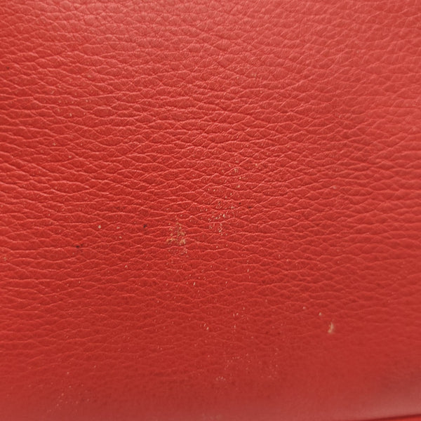 Calfskin Shoulder Bag Red
