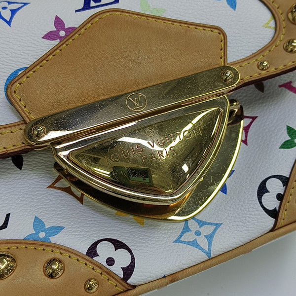 LV × TM MARILYN Monogram Coated Canvas White