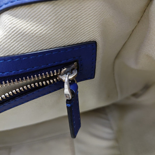 Piel de becerro Rockstud azul