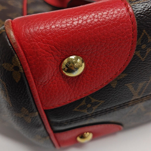 ESTRELA Monogram Coated Canvas Brown