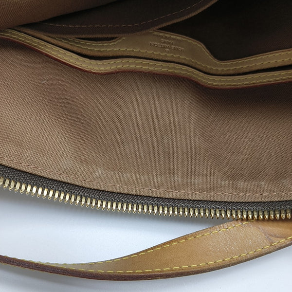 PALERMO GM Monogram Coated Canvas Brown