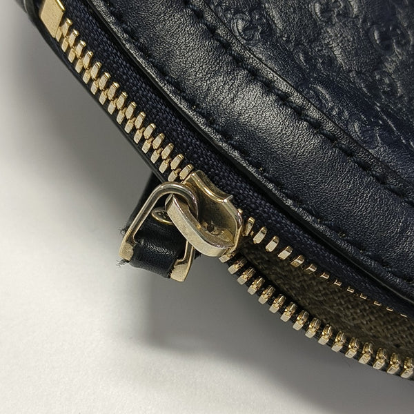 Microguccissima Monogram Calfskin Blue