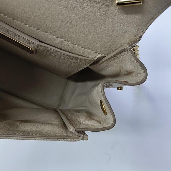 Carrie Calfskin Beige