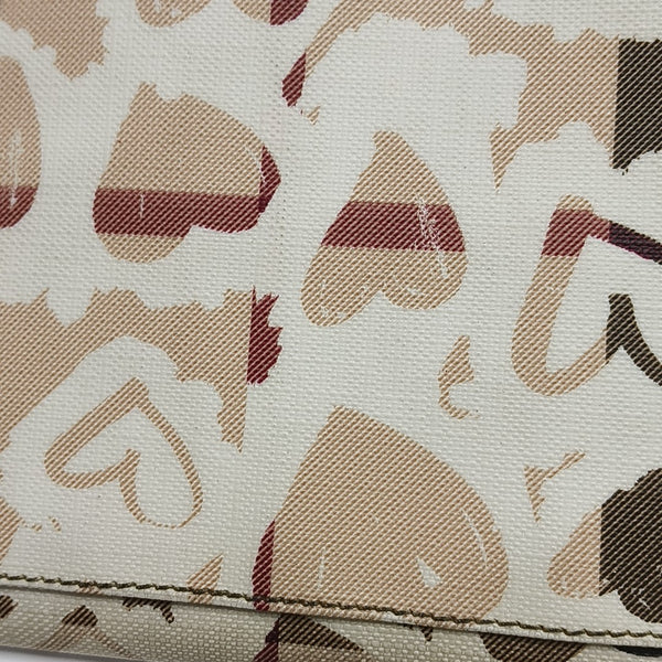 Coated Canvas Tote Bag Medium White