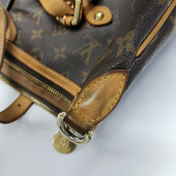 PALERMO GM Lona Monogram Revestida Marrón
