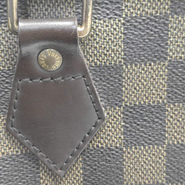 SPEEDY 25 Damier Ebene Coated Canvas Brown