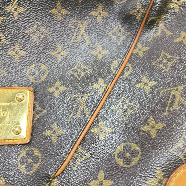 VINTAGE THAMES GM Monogram Coated Canvas Brown