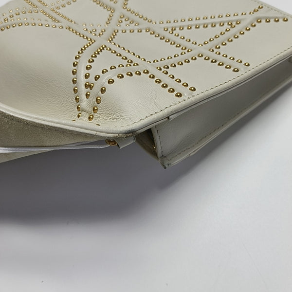 Diorama Cannage Lambskin White