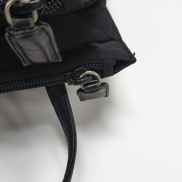 Nylon Tote Bag Black