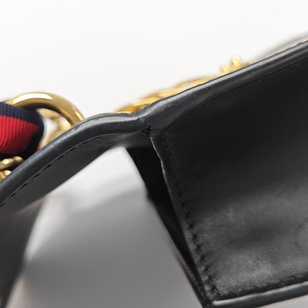 Sylvie Mini Calfskin Black
