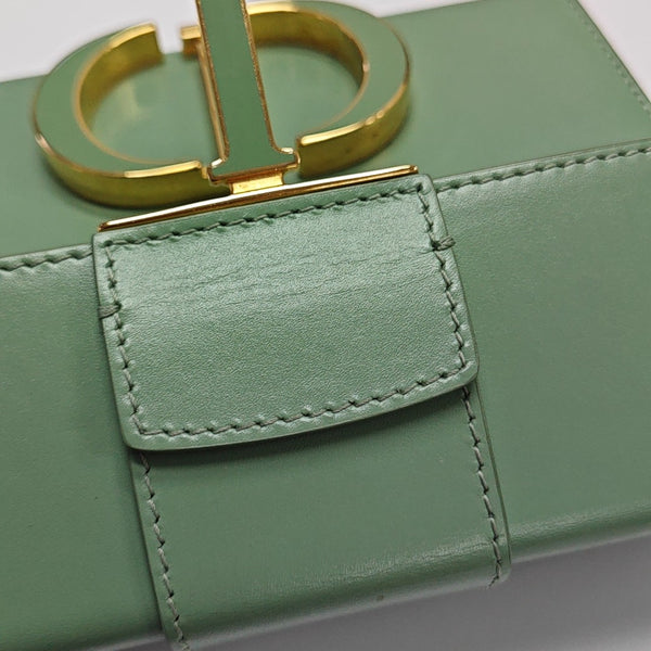 30 Montaigne Mini Calfskin Green