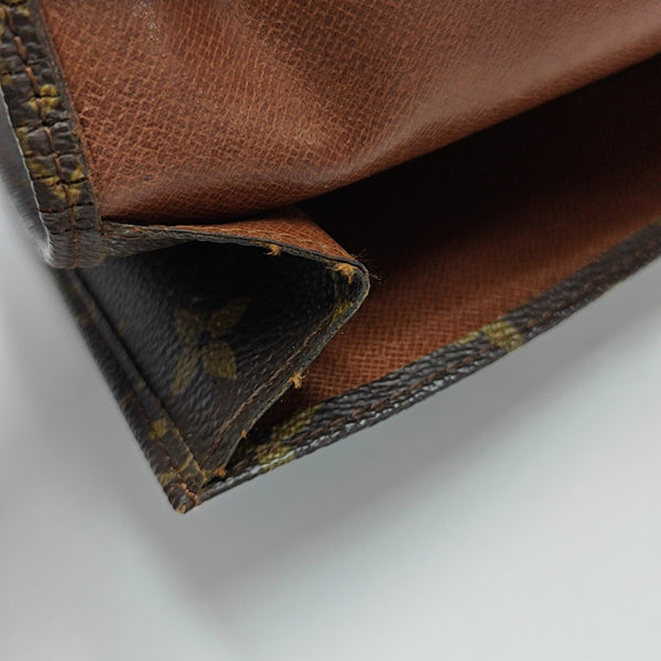 POCHETTE RABAT Monogram Coated Canvas Brown