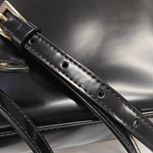 Galleria Small Calfskin Black