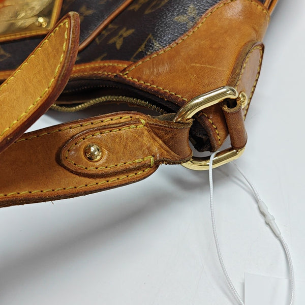 VINTAGE THAMES GM Monogram Coated Canvas Brown