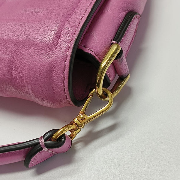 Baguette Mini Lambskin Red
