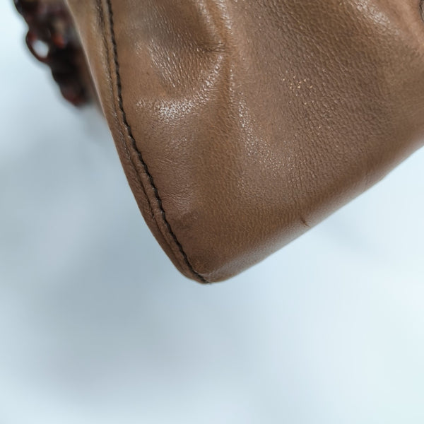 Calfskin Tote Bag Brown