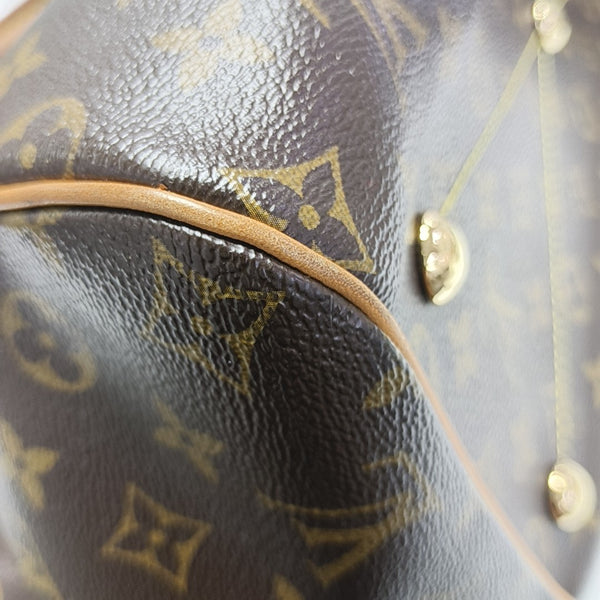 TIVOLI GM Monogram Coated Canvas Brown