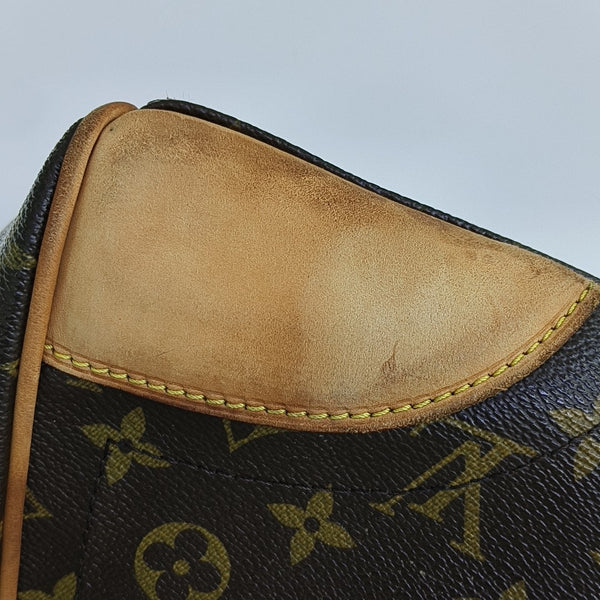 BEVERLY MM Monogram Coated Canvas Brown
