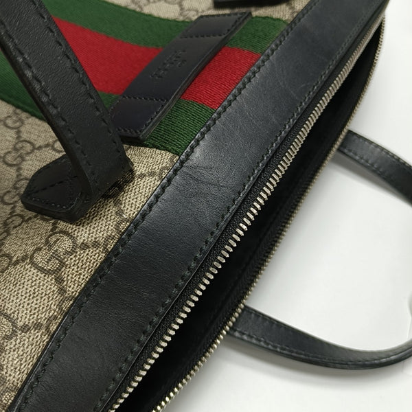 Monogram Coated Canvas Brown