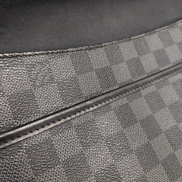 DANIEL Damier Graphite Coated Canvas Gray