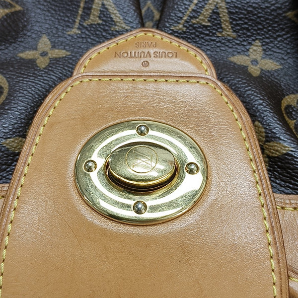 VINTAGE BOETIE PM Monogram Coated Canvas Brown