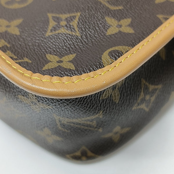 DIANE Monogram Coated Canvas Brown