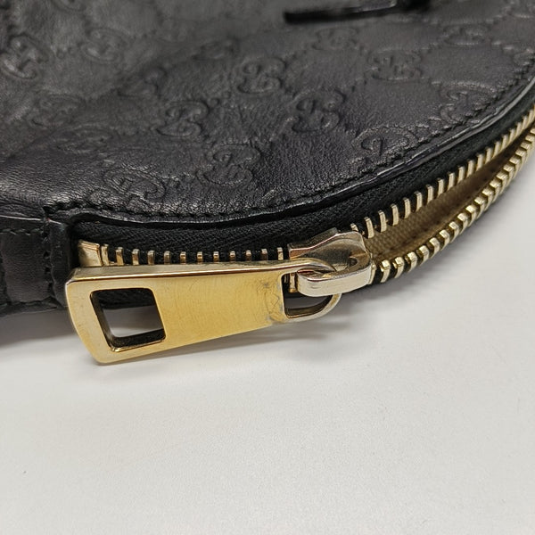 Bree Monogram Calfskin Black