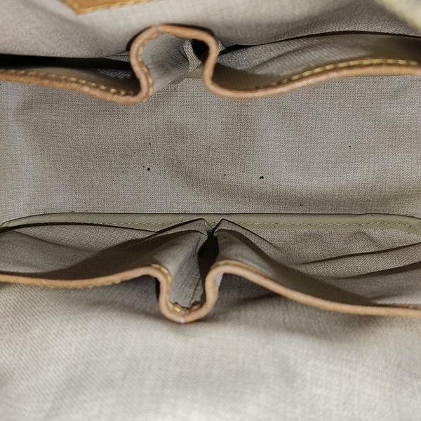DEAUVILLE Monogram Coated Canvas Brown