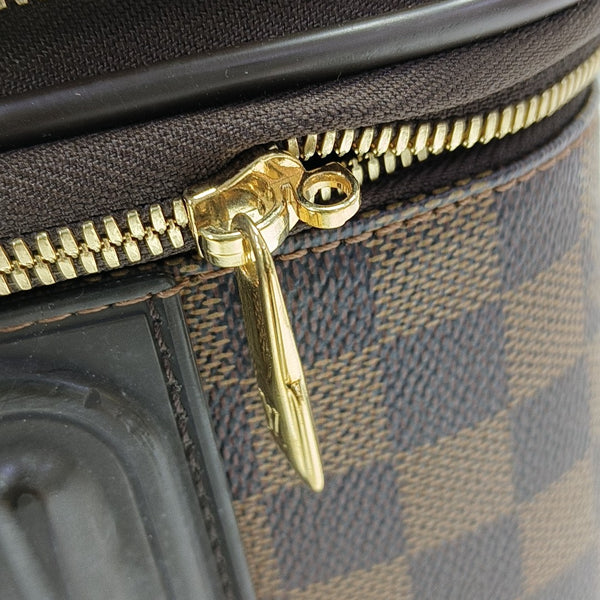 PEGASE 55 Damier Ebene Coated Canvas Brown