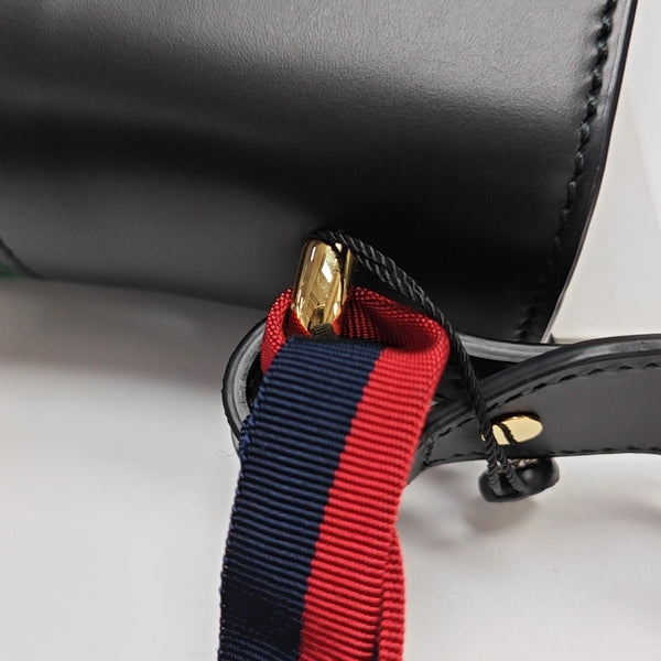 Sylvie Small Calfskin Black