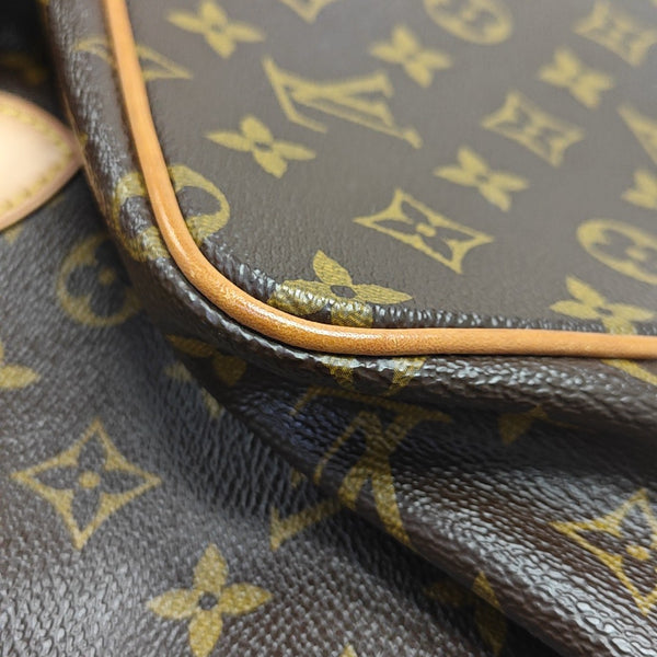 PALERMO PM Monogram Coated Canvas Brown