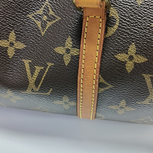 PAPILLON MM Monogram Coated Canvas Brown