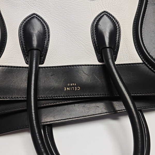 LUGGAGE Mini Calfskin White