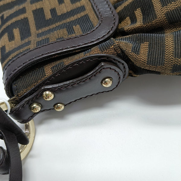 Canvas Shoulder Bag Brown
