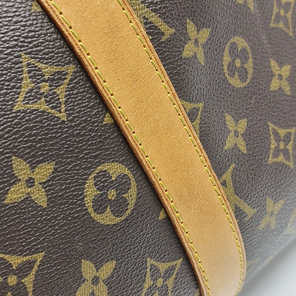 SAC SOUPLE 55 Monogram Coated Canvas Brown