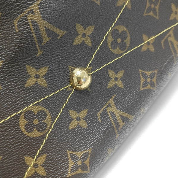 SEGUR Monogram Coated Canvas Brown