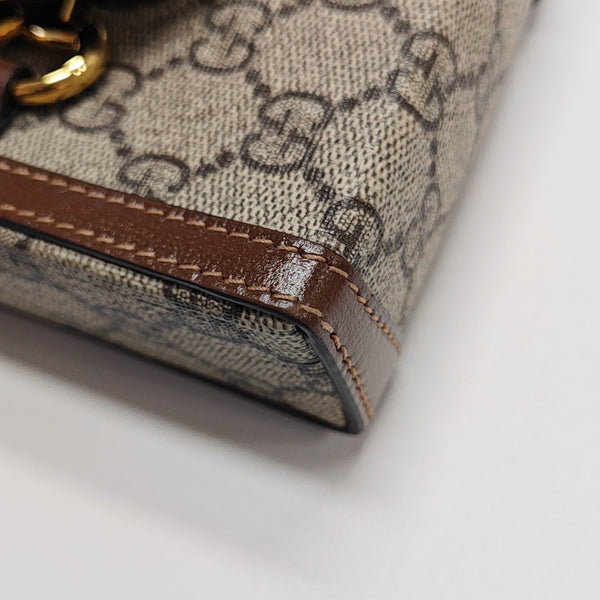 Horsebit 1955 Mini Coated Canvas Beige